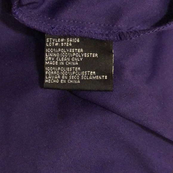 Purple Prom Dress - Picture 4 of 6